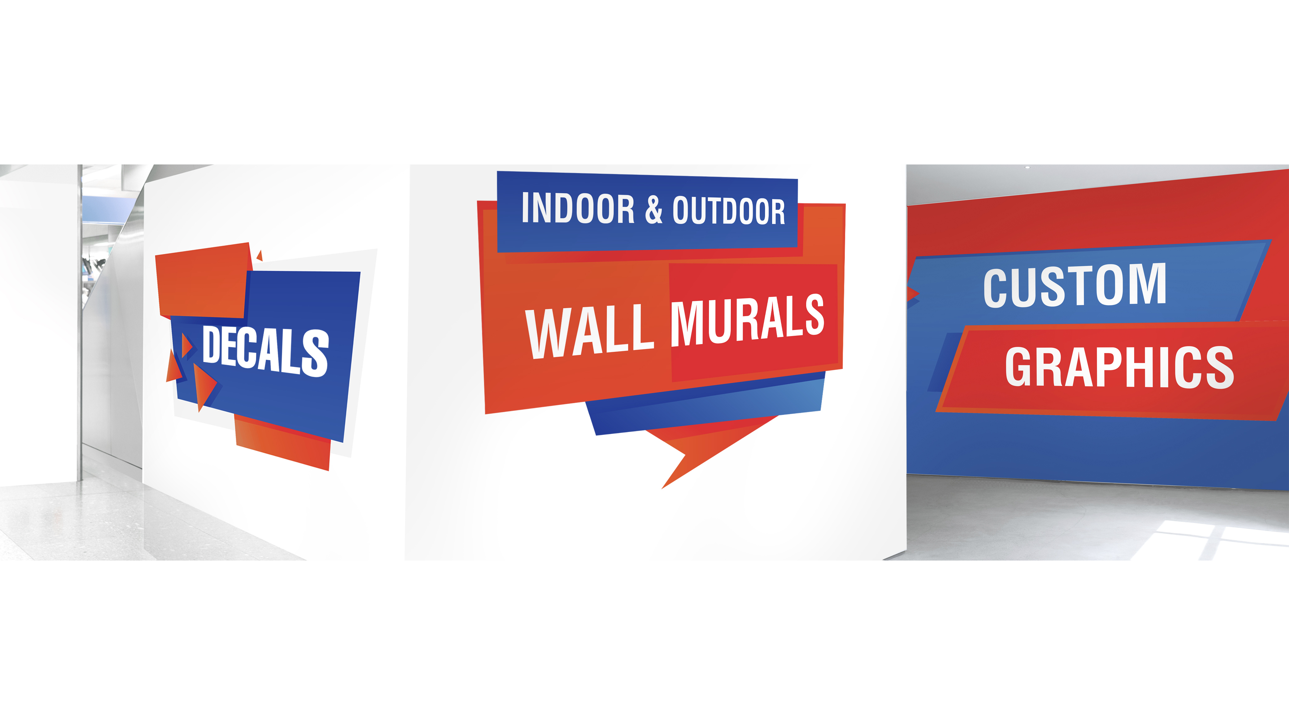 wall murals and decals design and print