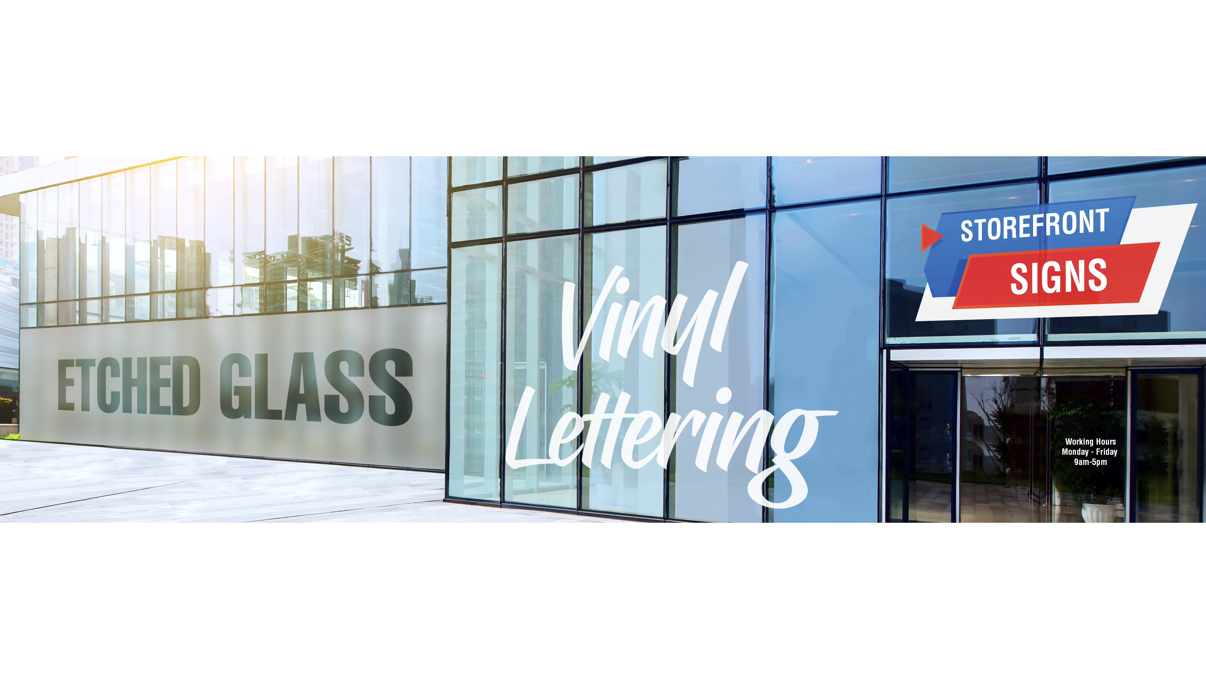 window signs graphics design print